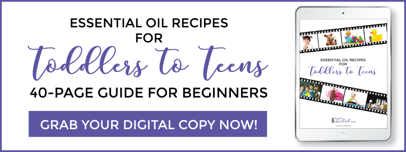 Ebook de recetas de aceites esenciales para niños pequeños y adolescentes